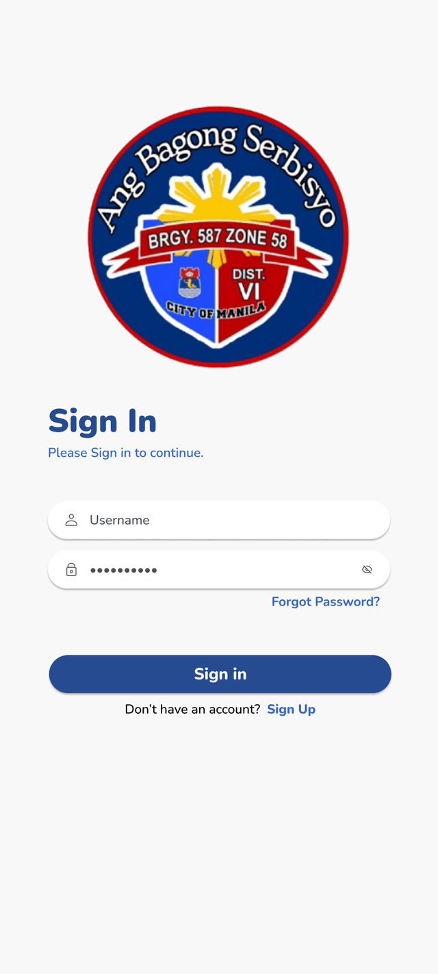 Sign In